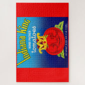 Etiket Indiana King tomaten Legpuzzel (Verticaal)