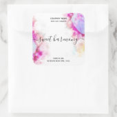 Etiket kaaretiket roos gouden label (Tas)