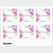 Etiket kaaretiket roos gouden label (Vel)