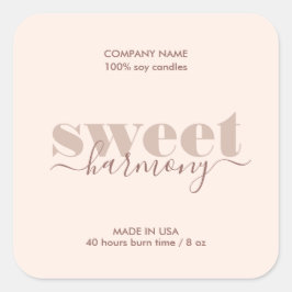 Etiket kaartenlabel Modern minimalist