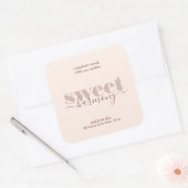 Etiket kaartenlabel Modern minimalist (Envelop)