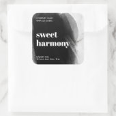 Etiket kaartenlabel Modern minimalist (Tas)
