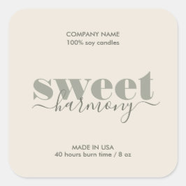 Etiket kaartenlabel Modern minimalistische pagina