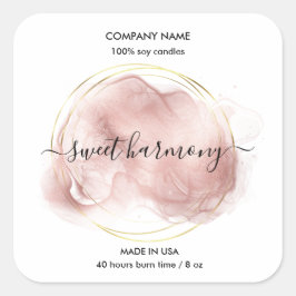 Etiket kaartje blauwgroen jasetiket