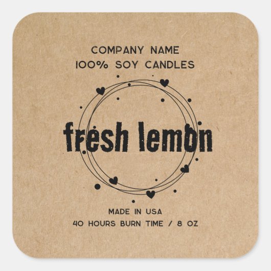 Etiket kaartje voor kaartenlabel (Voorkant)