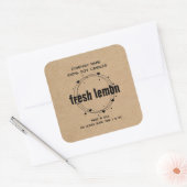 Etiket kaartje voor kaartenlabel (Envelop)