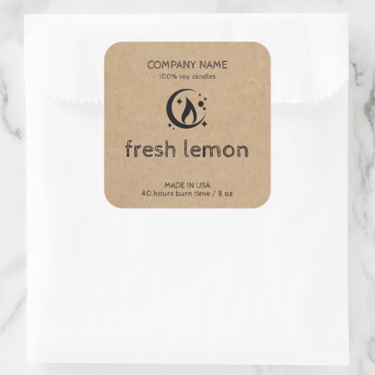 Etiket kaartje voor kaartenlabel (Tas)