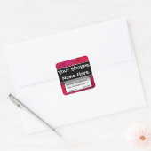 Etiket kaartje voor voedselverpakking Ruby Red Jew (Envelop)