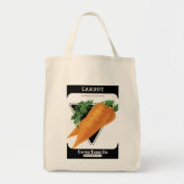 Etiket kartelzaad tote bag (Voorkant)