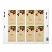 Etiket kersenwijnfles (Full Sheet)