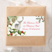 Etiket kerst hert (Insitu)