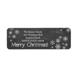 Etiket kerstadres Merry