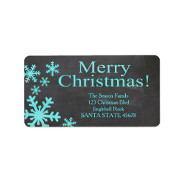 Etiket kerstadres Merry