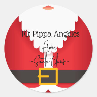 Etiket kerstcadeautje voor kerstcadeautjes voor ke