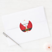 Etiket kerstcadeautje voor kerstcadeautjes voor ke (Envelop)