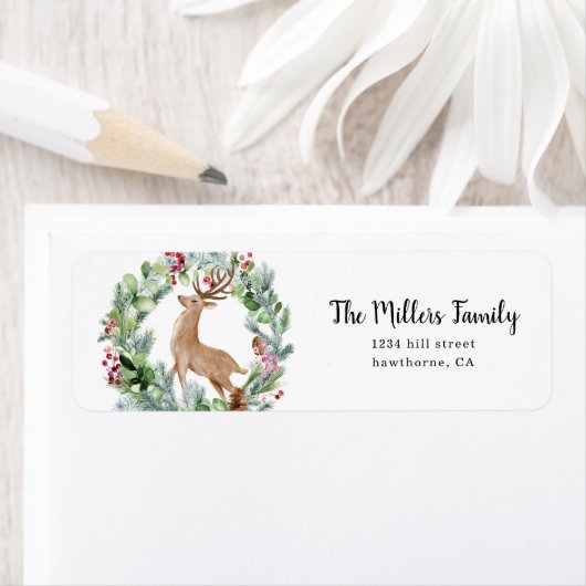 Etiket kerstfeestdag (Insitu)