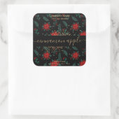 Etiket kerstflesje Kandle (Tas)