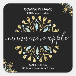 Etiket kerstsnowflake Kandle