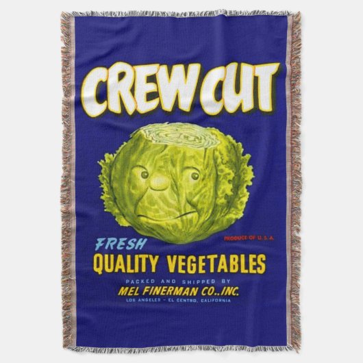 Etiket knaagsnoer deken (Voorkant Verticaal)