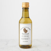 Etiket koffie-extract (Voorkant)