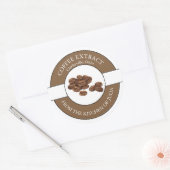 Etiket koffieboon (Envelop)