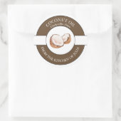 Etiket kokosolie (Tas)