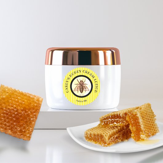 Etiket koningin Bee Striped DIY Crafting