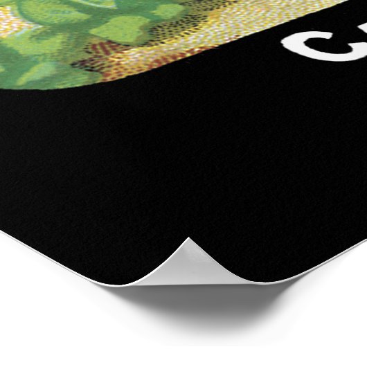 Etiket koolzaad Pakket Poster (Hoek)