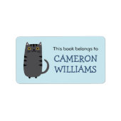 Etiket krattenboekje (Voorkant)