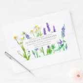 Etiket kruidenthee met lavendel kamille (Envelop)