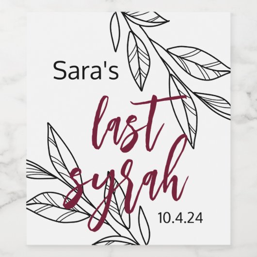 ETIKET LAATSTE INJECTIEFLACON I (Enkel label)