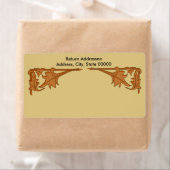 Etiket - Leafy Brackets (Insitu)