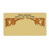 Etiket - Leafy Brackets (Voorkant)