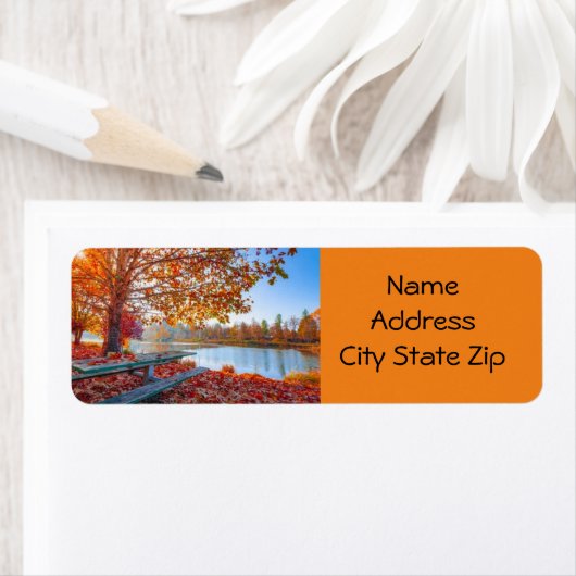 ETIKET "LEVEN IN HET LAK" VAN DE HERFST TERUGKERNA (Insitu)