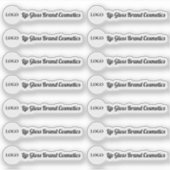 Etiket Lip Gloss Tube Logo wissen Sticker (Voorkant)