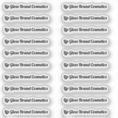 Etiket Lip Gloss-tube wissen Sticker (Voorkant)