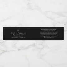 Etiket Logo Aangepaste kleuringrediënten toevoegen