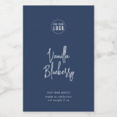 Etiket Logo bewerkbare kleuren toevoegen (Enkel label)