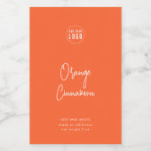 Etiket Logo bewerkbare kleuren toevoegen (Enkel label)