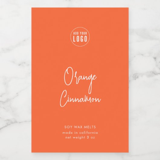 Etiket Logo bewerkbare kleuren toevoegen (Enkel label)