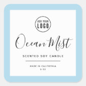 Etiket Logo en bewerkbare kleur toevoegen (Voorkant)