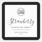 Etiket Logo en bewerkbare kleur toevoegen (Voorkant)