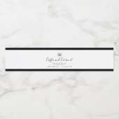 Etiket Logo en bewerkbare kleur toevoegen (Enkel label)