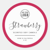 Etiket Logo en bewerkbare kleur toevoegen (Voorkant)