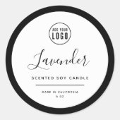 Etiket Logo en bewerkbare kleur toevoegen (Voorkant)