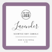 Etiket Logo en bewerkbare kleur toevoegen (Voorkant)