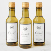 Etiket Logo en bewerkbare kleur toevoegen (Flessen)