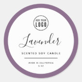 Etiket Logo en bewerkbare kleur toevoegen (Voorkant)