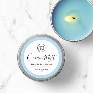 Etiket Logo en bewerkbare kleur toevoegen