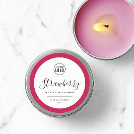 Etiket Logo en bewerkbare kleur toevoegen